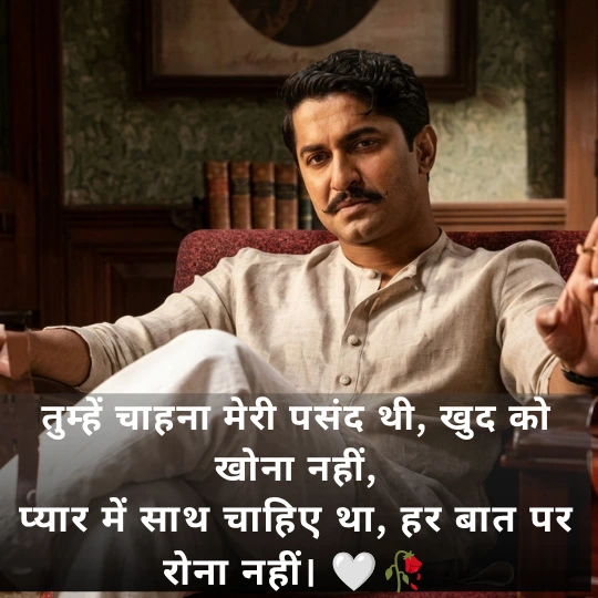 Love Attitude Shayari in Hindi